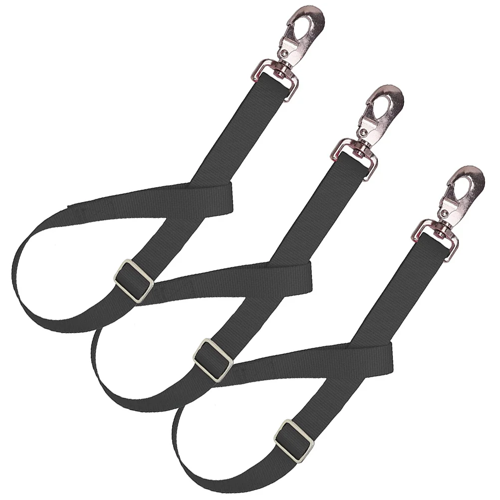 

3 Pcs Replaceable Feeder Strap Adjustable Bucket Portable Toilet Outdoor Convenient Nylon Wear-resistant Hanger Clothes Rack