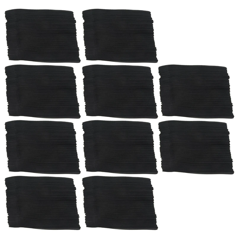 1000 X Adjustable Black Nylon Cable Tie L 15Cm