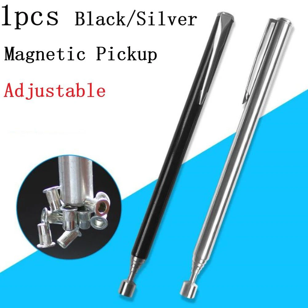 

1pc 12.5-65CM Portable Telescopic Magnetic Pick Up Rod Tool Stick Extending 1.5LB Strong Magnet Handheld Tool Hand Tools