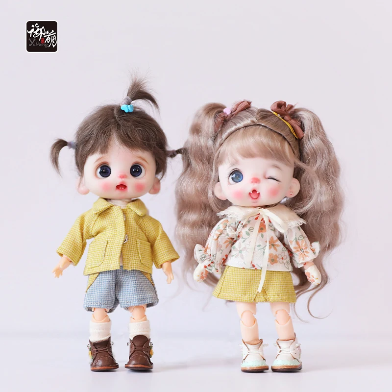 

MK-YMY obitsu11 doll clothing Casual suits for boys and girls suitable for p9 body,1/12 bjd, obitsu11,GSC doll