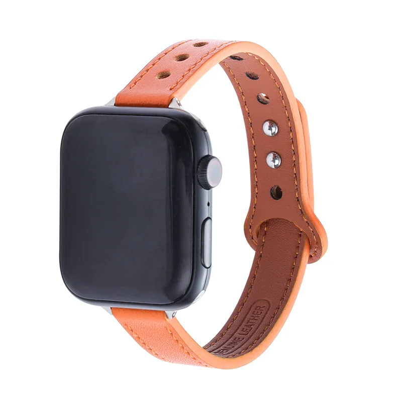 

Thin Correa Wrist Leather Loop for Apple Watch Series 65321se Watch Strap for Apple Watch Band 42mm 44mm 38mm 40mm