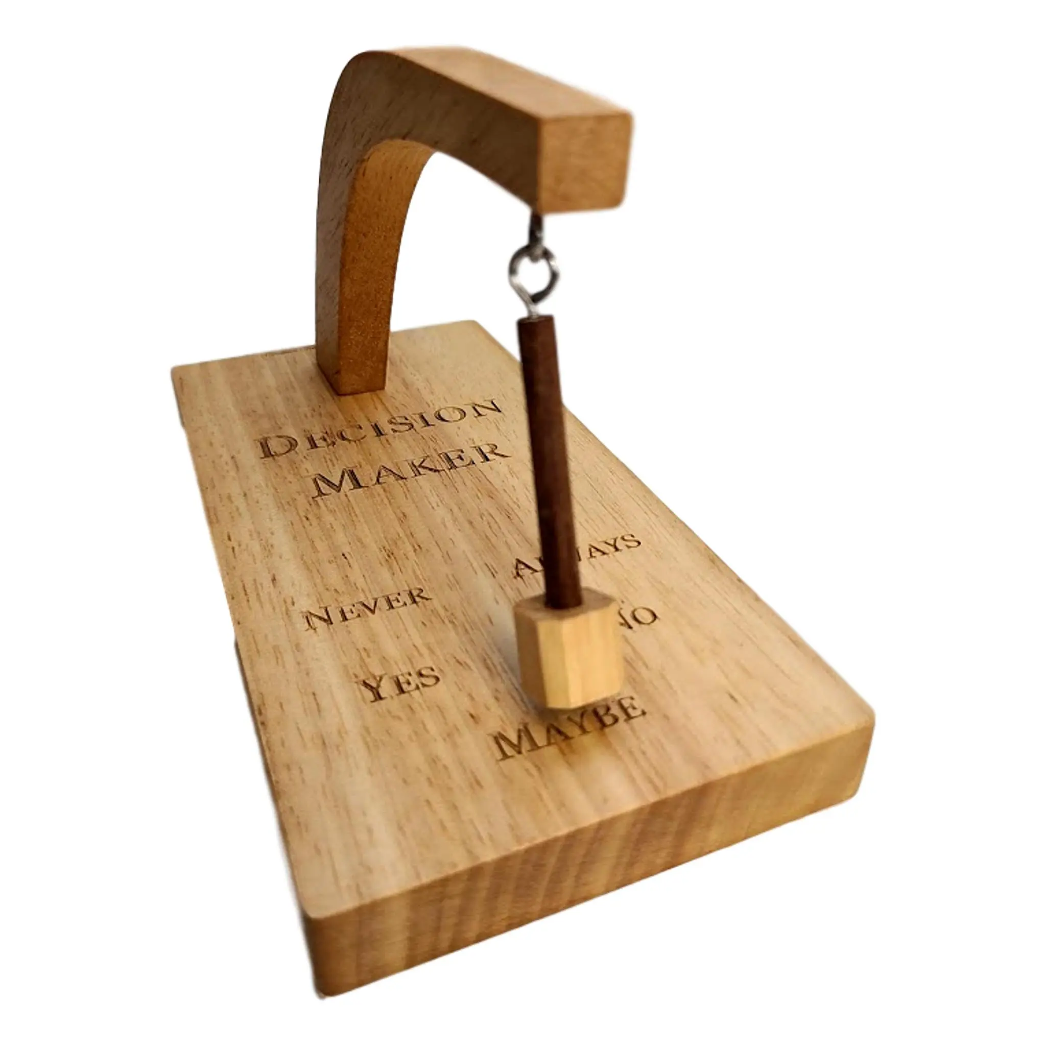 

Magic Novelty Decision Maker Magnetic Pendulum Wood Decision Maker Cute And Unique Executive Office Decoration Home Decor