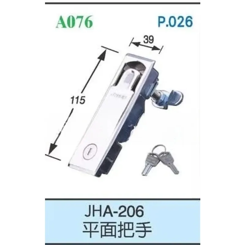 Фото Ручка дверного замка JHA-206-B A-206 №2