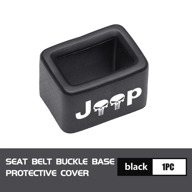 

Для Jeep автомобильный логотип, пряжка ремня безопасности, защитный чехол, зажим для ремня безопасности, чехол, аксессуары Grand Cherokee Patriot Renegade Compass