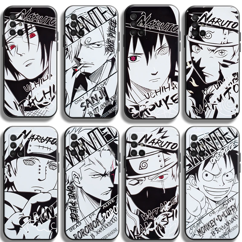 

Naruto Sasuke Japan Anime Phone Cases For Samsung A51 5G A31 A72 A21S A52 A71 A42 5G A20 A21 A22 4G A22 5G A20 A32 5G A11 Coque