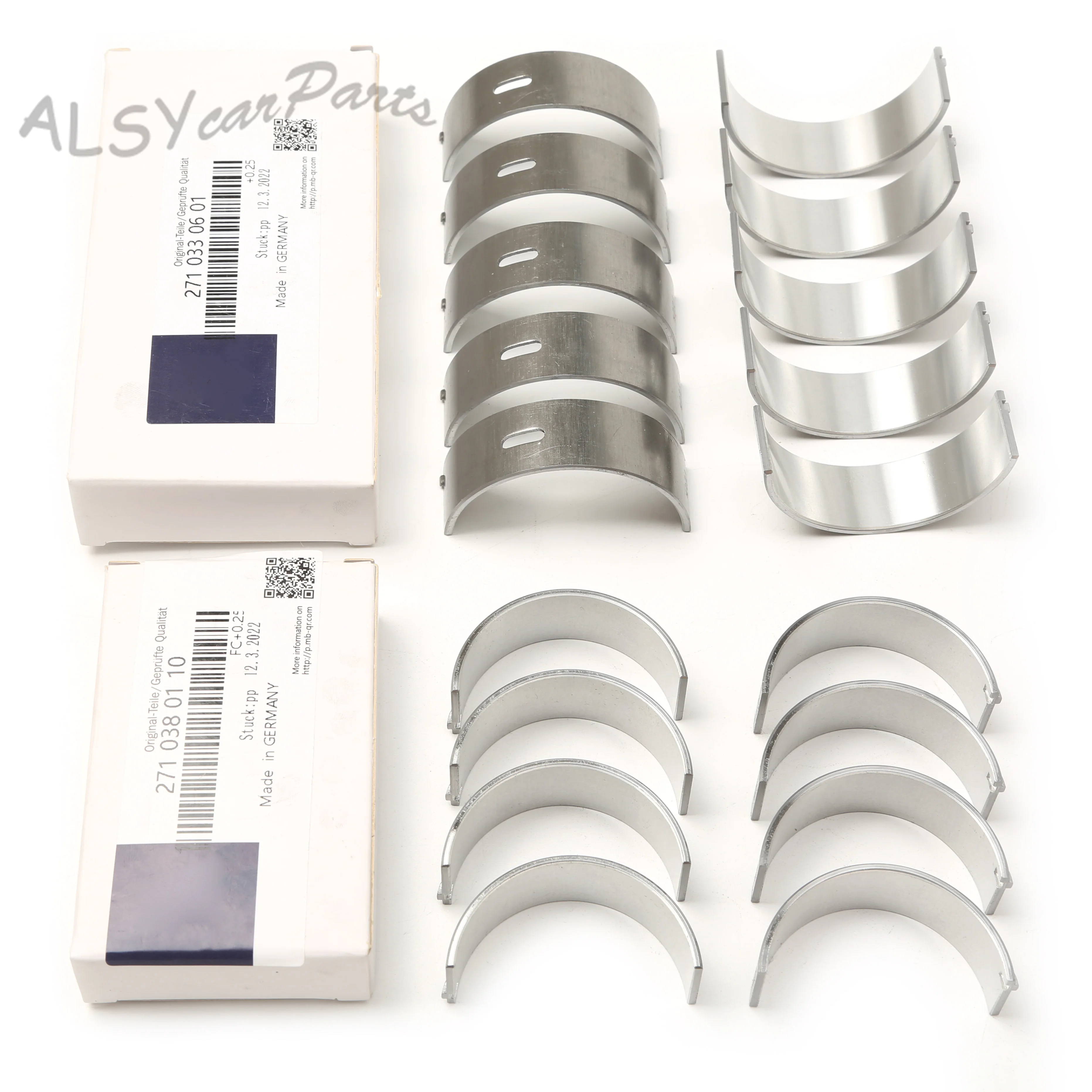 

Car Connecting Rod and Crankshaft Bearing Set Oversized 0.25MM 2700380110 2710330602 For Benz CLC 160 E 250 CGI SPRINTER 3-t Bus