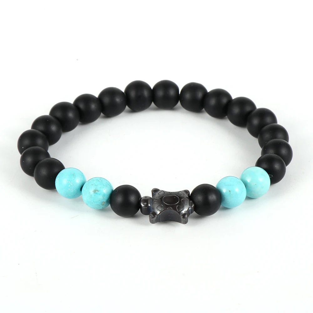 Бирюзовый мужской браслет Homme от производителя тигровый глаз натуральный камень