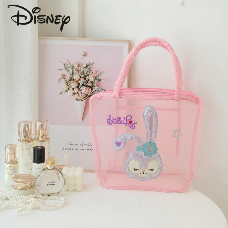 Disney Daffy 2023 New Makeup Bag Fashion High Quality Women's Handbag Cartoon Small Fresh Business Travel Wash Storage Bag