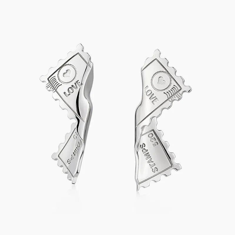 

New 2023 Vintage Fashion Stamps Earrings Unisex Simple Earrings Earrings Banquet Jewelry Accessories Gifts