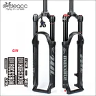 Велосипедная вилка MAXXLITE MTB с ходом пневматической подвески, вилка 120 мм, вилка 2627, 529 дюйма, вилка с удаленным демпфированием и отскоком, запчасти для велосипедной рамы