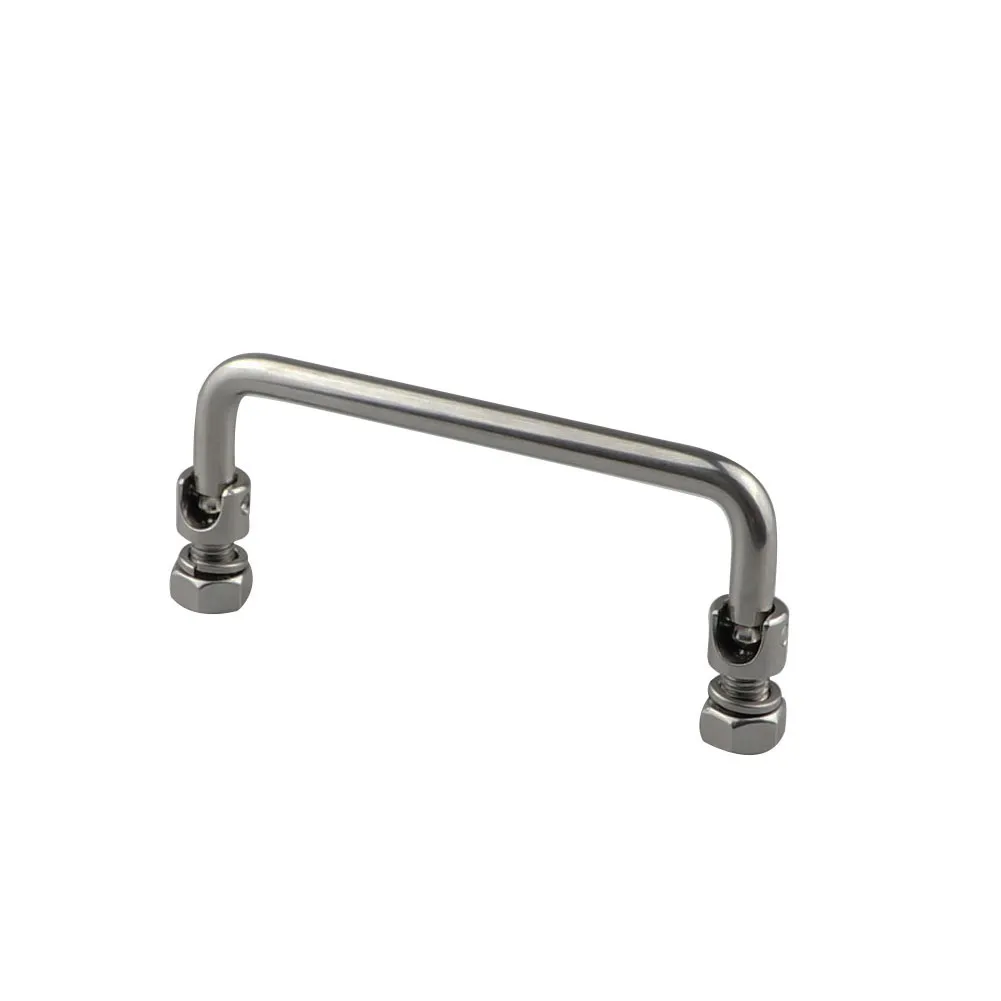 

Cabin Hardware Cabinet Handle Silver 304 Stainless Steel Folding Puller