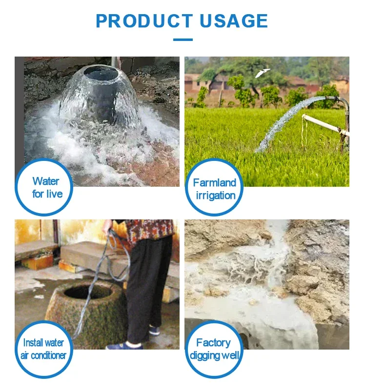 Буровая установка для водяных скважин сверления глубиной 120 м