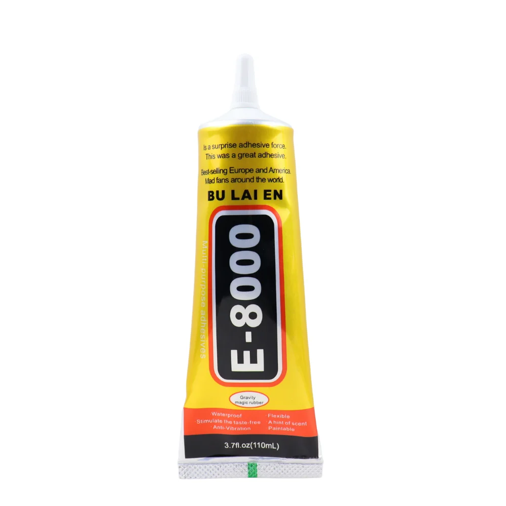 15ML 25ML 50ML 110ML E8000 Glue Bulaien Clear Contact Phone Repair Fibre Cloth DIY Metal Wood Adhesive |