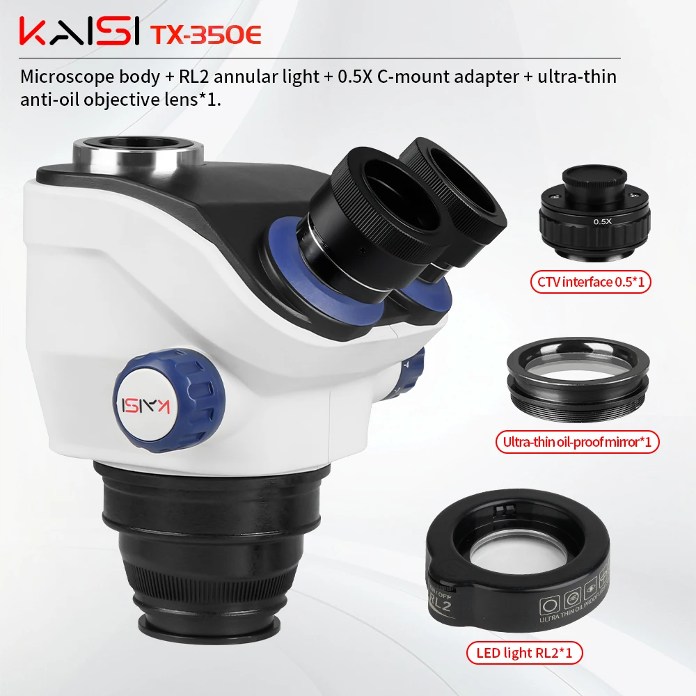 

TX-350e V1.1 стереомикроскоп 7-50X