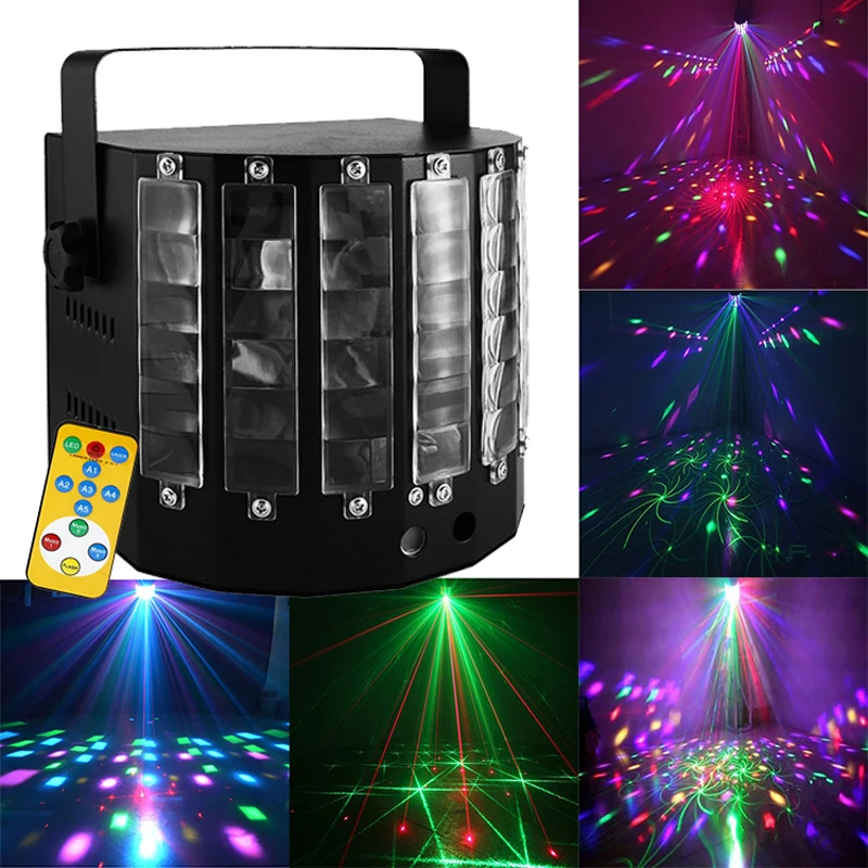 

LED+Laser Promise Sword RGB Party Laser Laser Light Disco Stage Light DJ Projector with Music/DMX512 Control Mode