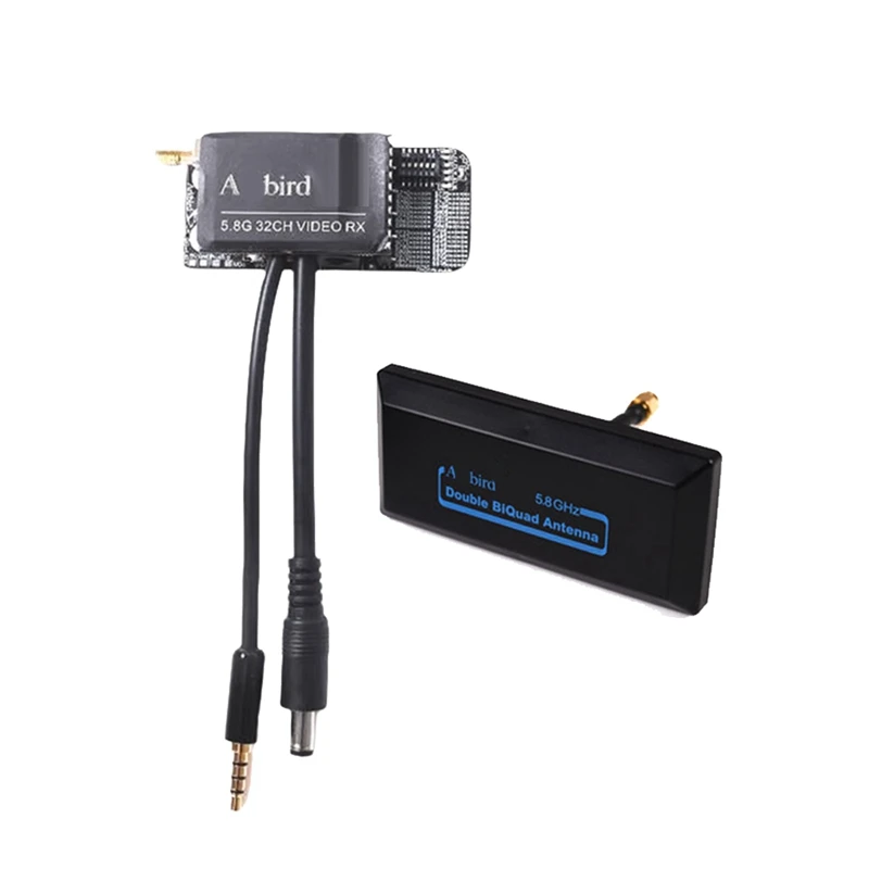 Для Arkbird 5 8G 32CH видео RX аналоговый приемник + антенна для DJI V1 V2 SKYZONE Fat Shark FPV очки