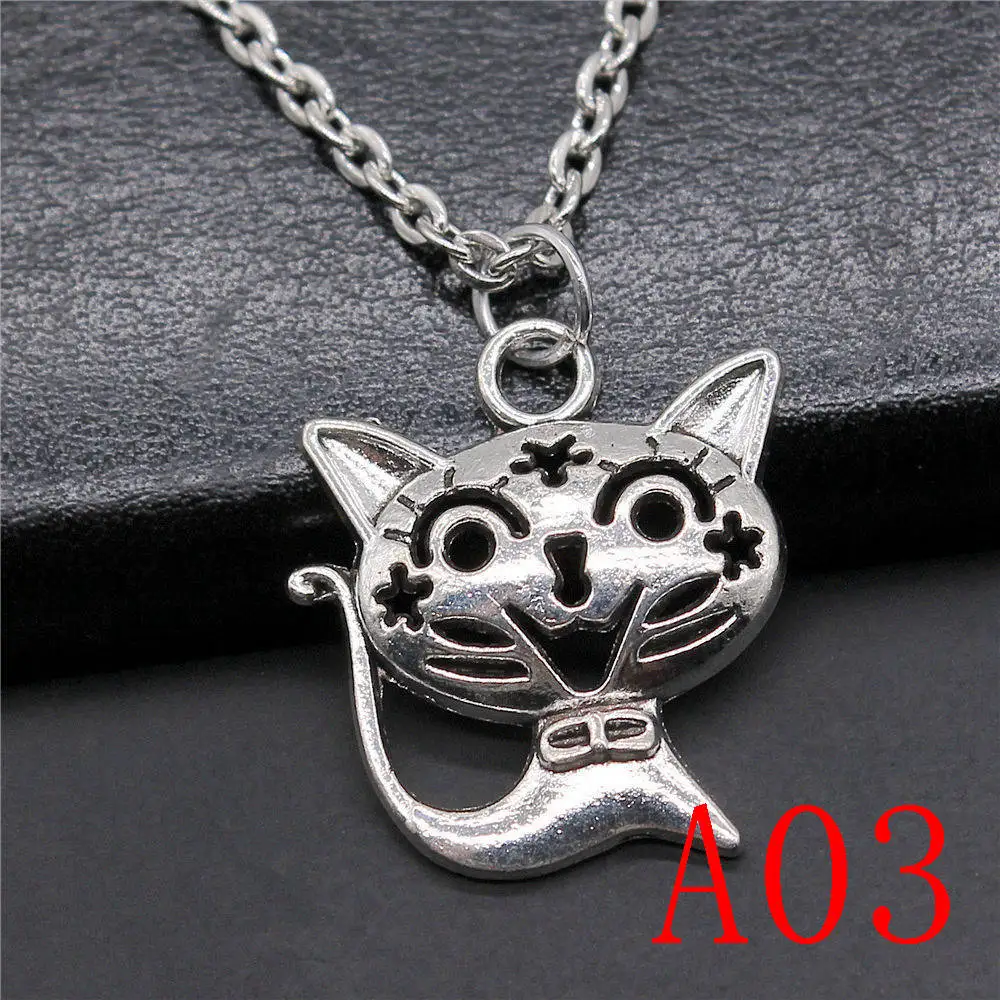 Новое поступление подвеска в виде кота и мыши ожерелье женский подарок мода |