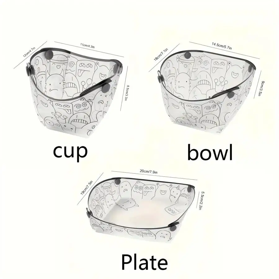 

Складные пластиковые миски