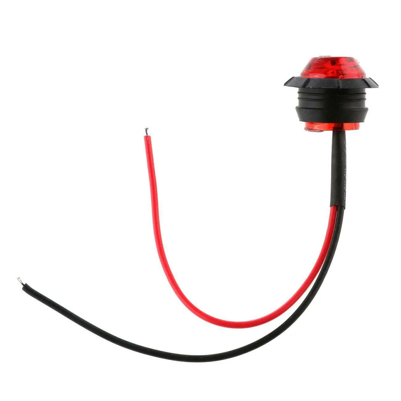 

20 шт. Светодиодная лампа, маркировочная лампа, объектив из поликарбоната + резиновая основа, водонепроницаемый светодисветодиодный, безопа...