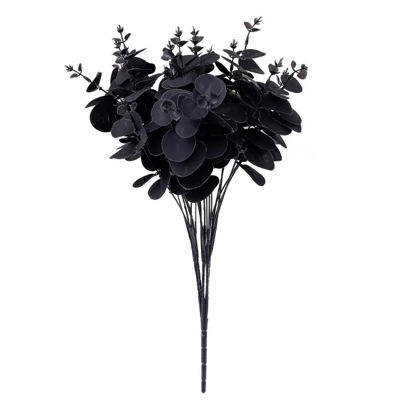 

New imitation money leaves bundle European and American plants decorative table flower accessories artificial money leaves