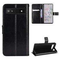 leather case for google pixel 6a 5g coque book stand phon skin shell bag for capas google pixel 6a g1azg gx7as gb62z gb17l funda