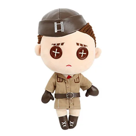 30CM NEW Game Identity V Cos Survivor Coordinator Marta Cosplay Plush Doll Plushie Toy Change Suit Dress Up Clothes Gifts