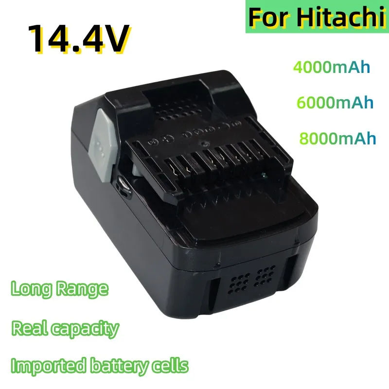 For 14,4 V 4.0/6.0/8.0Ah Hitachi Lithium-Ionen Batterie Pack Power Tool Combo Kit BSL1430 BSL1460B BSL1830 BSL1860B