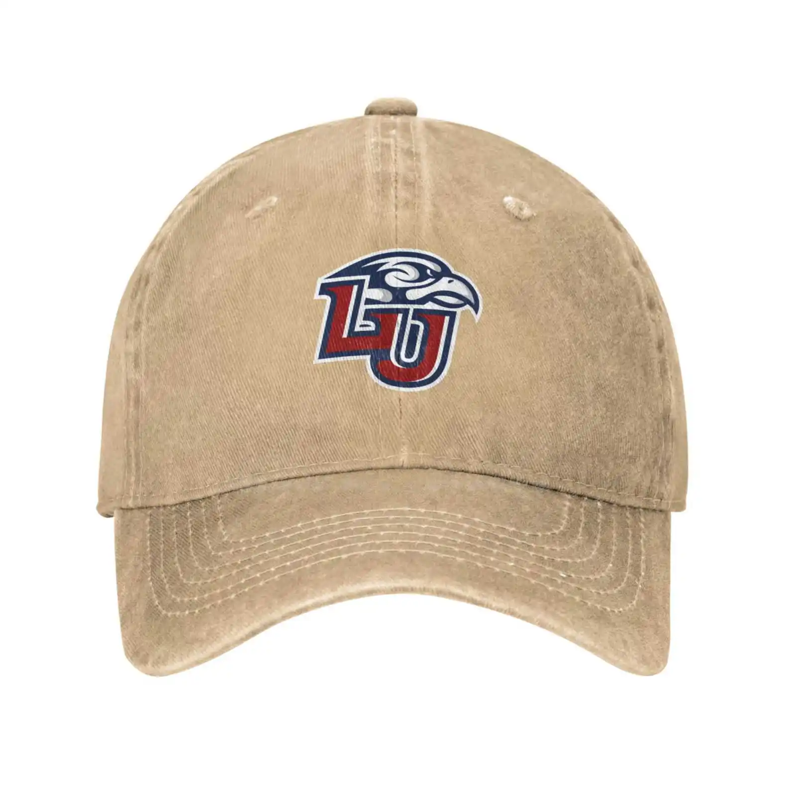 

Liberty Flames Logo Print Graphic Casual Denim cap Knitted hat Baseball cap