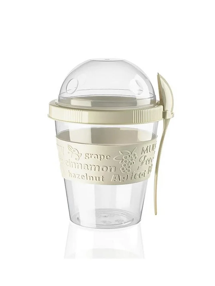 

Double-layer Sealed Kitchen Storage Box Dish Drainer Chill to Go Yogurt Cereal Container Set Tissue Reusable Bottle Breakfast