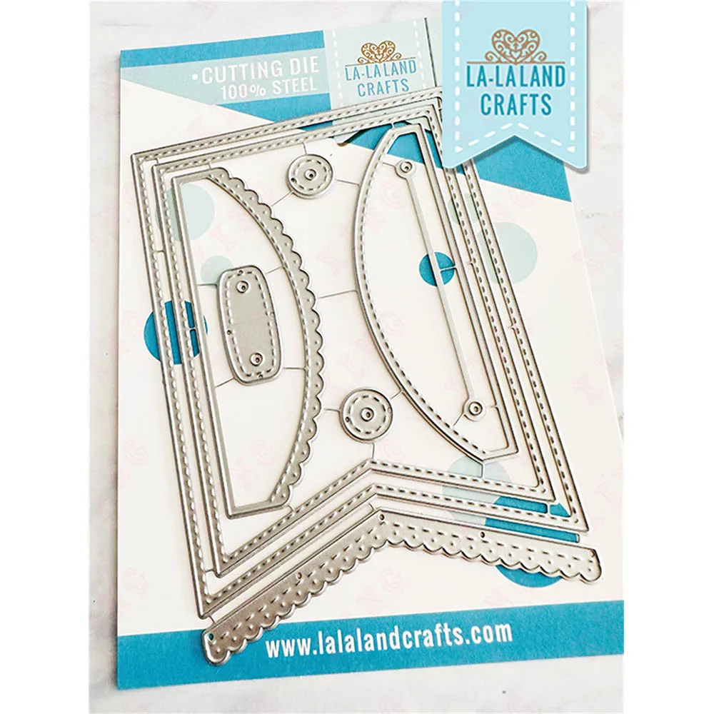 

New Arrival Metal Cutting Dies 2022 Scrapbook Decoration Embossing Template Diy Handmade Made album card Craft Large Banner Mold