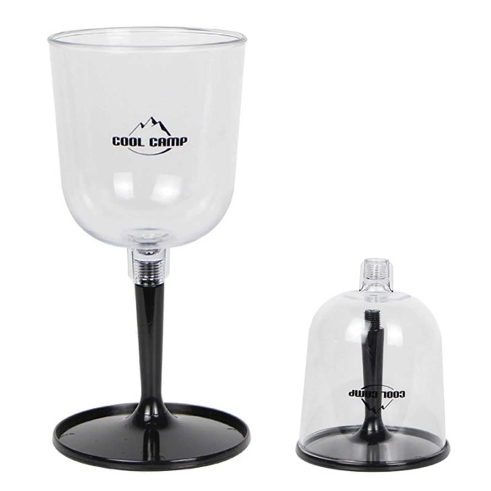

Wine Removable Collapsible Cup Collapsible Wine Glass Detachable Disassembled Outdoor Tools PET Material Plastic 1pc