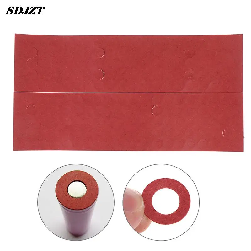

200pcs Li-ion Battery Anode Insulation Gasket Insulator Ring For 18650 Series Li-ion Battery Anode Hollow Point Insulator Gasket