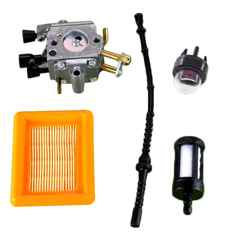 

Carburetor Air Fuel Filter Fit For STIHL FS400/FS450 /FS480 String Trimmer Poower Tool Garden Mowing Equipment Carburetor Kit