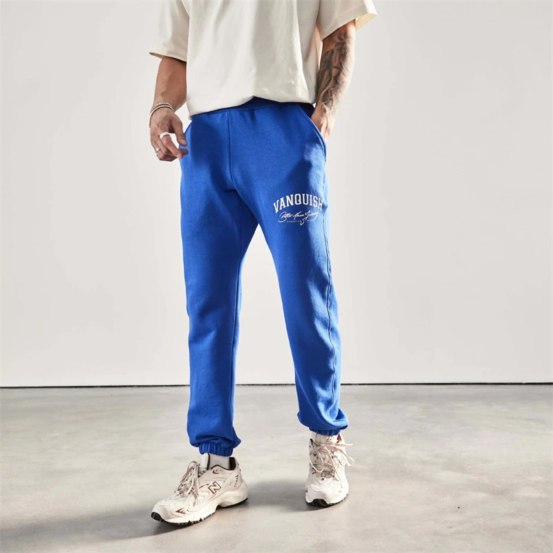 

Jogger Cotton Men's Sports Pants Gym Exercise Fashion Men's Pants Street Clothing Slim Fit Casual Pants