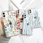Чехол для iphone 11, роскошный чехол с цветами для iphone 13, чехол Fundas iphone XR 12 13 11 Pro Max 7 8 Plus 13 12 Mini XS Max, чехол
