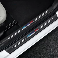 3d carbon fiber car sticker protector strip auto door sill sticker for bmw m e30 e39 e46 e90 e93 e60 f10 m5 m6 m7 x4 x5 x1