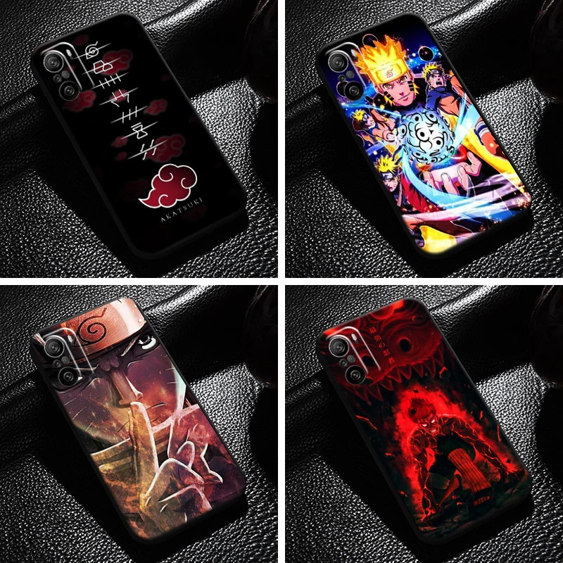 

Naruto Uchiha Sasuke Anime For Xiaomi Redmi K40 Pro Gaming Phone Case Liquid Silicon Back Funda Coque Soft