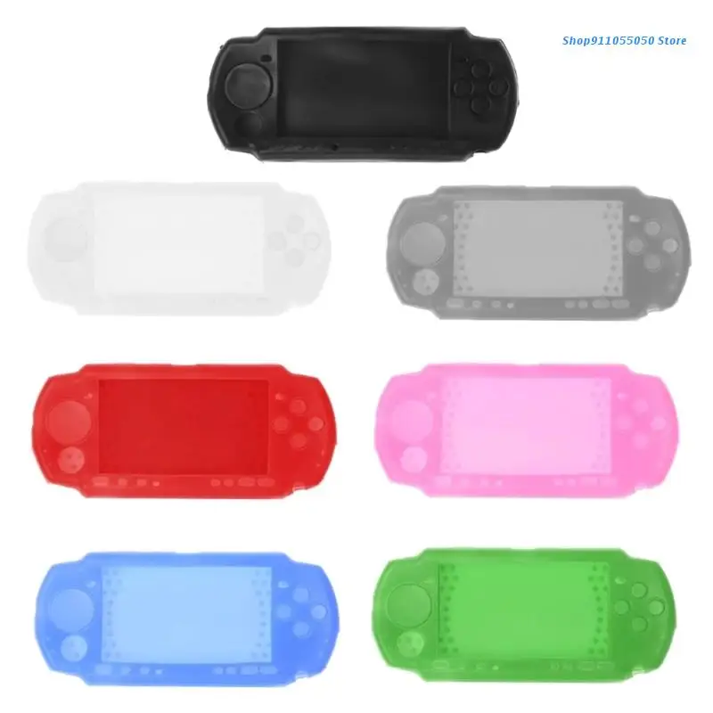 Фото Мягкий силиконовый чехол C5AB для PSP 2000/3000, защитный резиновый чехол для PSP 2000/3000, аксессуары для игровой консоли №1