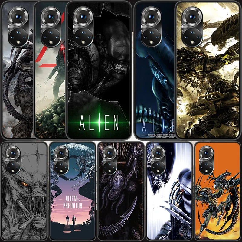 

Чехол для телефона Alien vs Predator для Honor 50 20 Pro 1020i 10 9 Lite 9X 8A 8S 8X 7S Huawei P SmartZ 2021 Y5 Y6 Y7 Y9, чехол