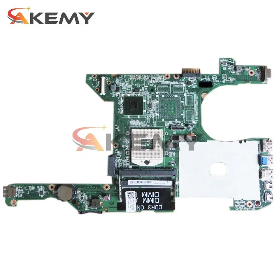 CN-0JK5GY 0JK5GY для DELL Vostro 3460 V3460 P33G PGA 989 Материнская плата ноутбука DA0V08MB6D4 DA0V08MB6D1 SLJ8C
