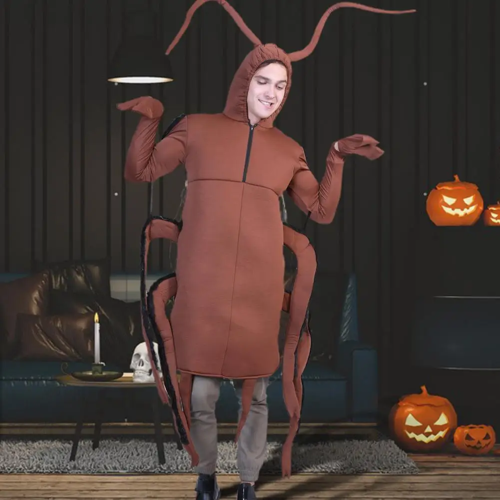 

Костюм на Хэллоуин, привлекательный Забавный костюм тараканов для взрослых, одежда для косплея, наряд на Хэллоуин, одежда для косплея