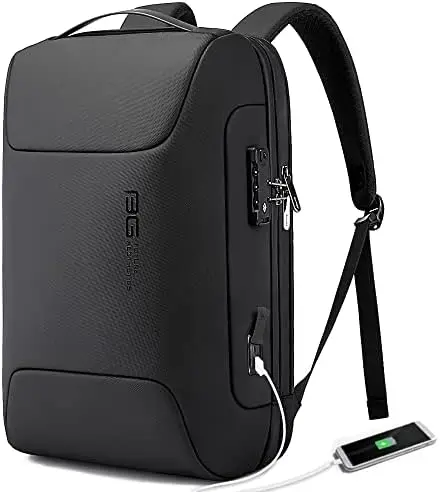 

Противокражный деловой рюкзак для ноутбука 15,6 дюйма, умный рабочий рюкзак с USB-портом для зарядки, для офиса, работы, самолета, бизнеса