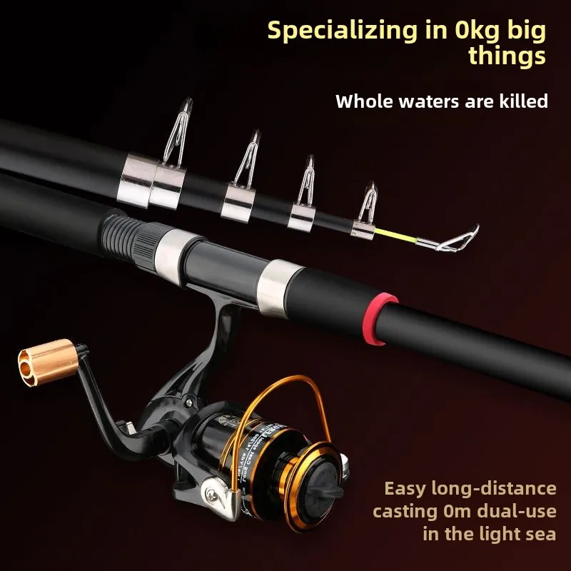 Высокое качество Raptors супер жесткая морская удочка длинный ход большая рыба