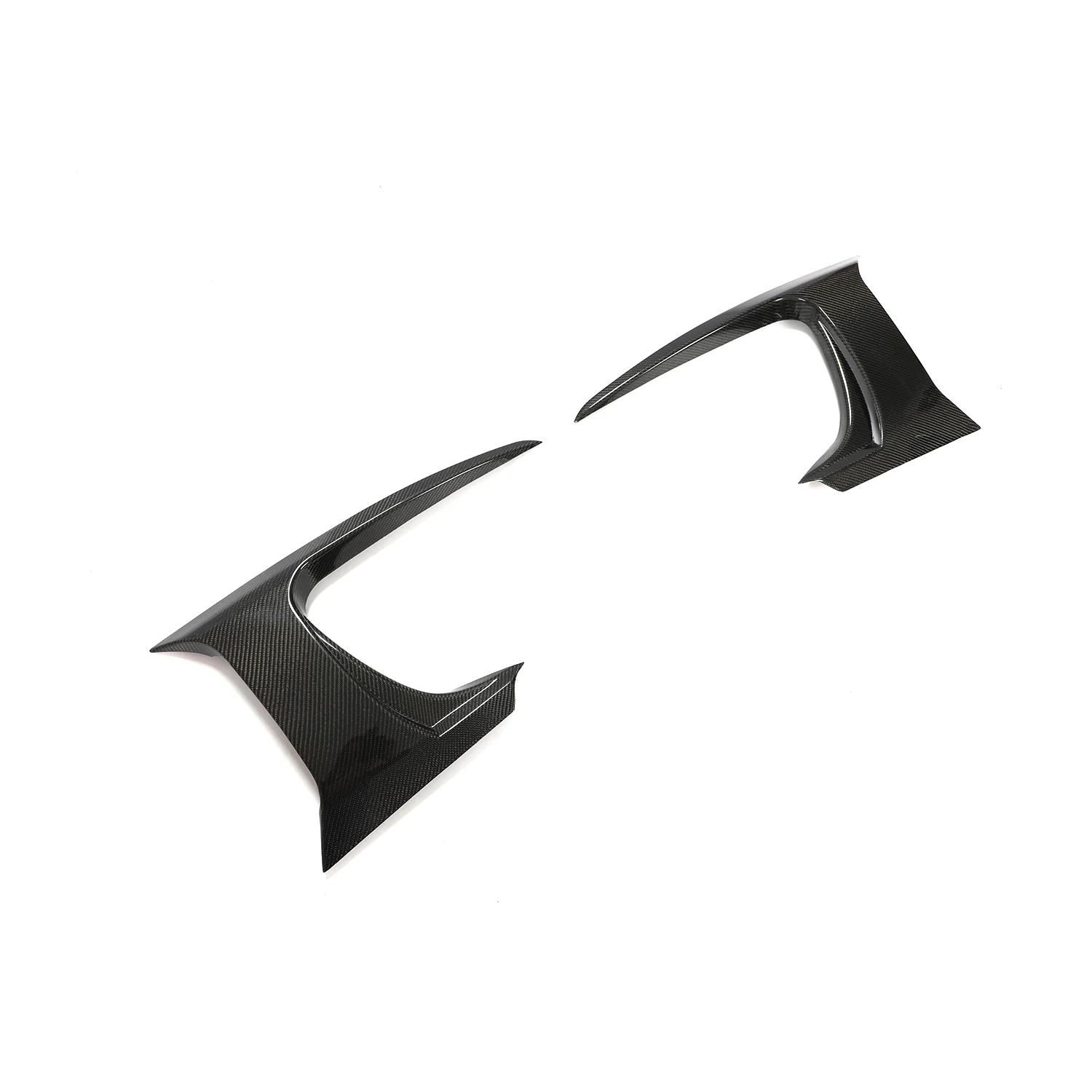 Накладка на передний бампер F-типа из сухого углеродного волокна для Jaguar F-Type X152 Base