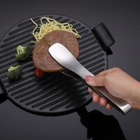 304 stainless steel thickened food clip scallion pancake barbecue steak hotel kitchen tools baking frying clip kitchen supplies