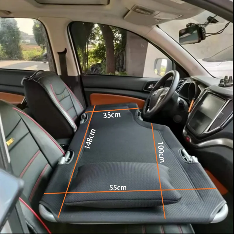 

Автомобильная кровать для внедорожника, складная портативная походная кровать для переднего и заднего сиденья, модификация для путешествий, автоматическая надувная кровать, аксессуар для палатки на крыше внедорожника