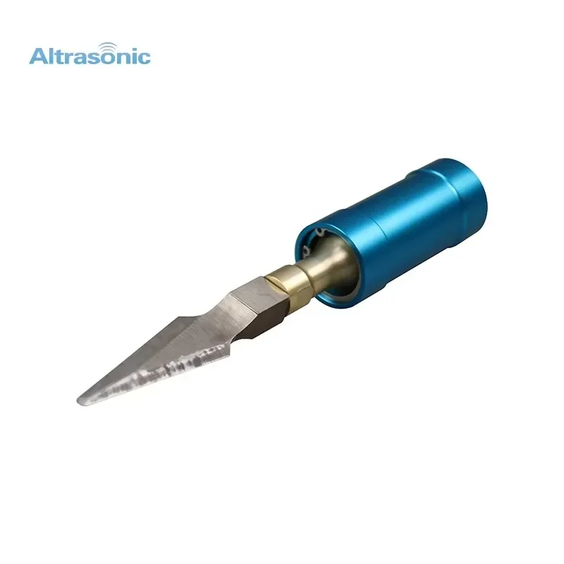 Высококачественный ультразвуковой нож для резки 25 кГц резак ткани станок
