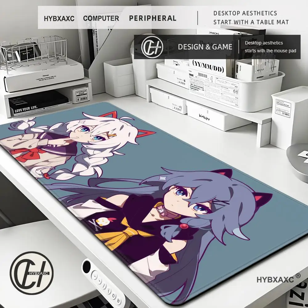 Коврик для мыши HYBXAXC Honkai Impact 3 Kiana Kaslana