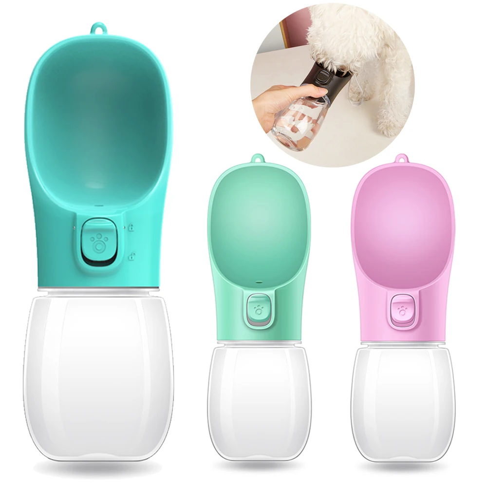 

For Water French Chihuahua Large Bulldog Dogs Portable Accessories Drink Bottle Puppy Bowls Leakproof Travel Dog Cats Small Pet