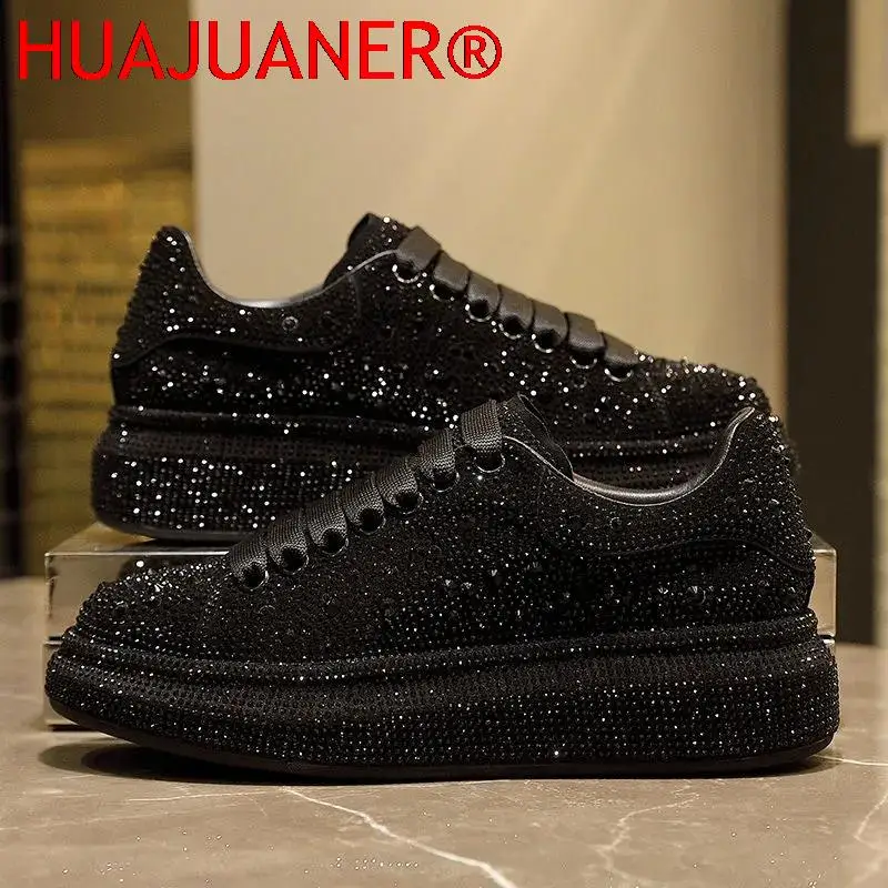 Новые брендовые женские модные повседневные блестящие кроссовки